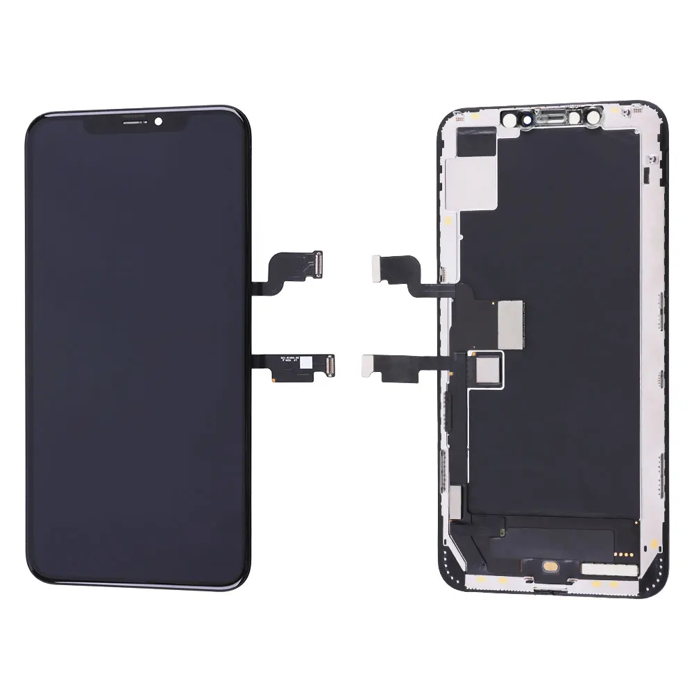 For Ip XS MAX TFT OLED экран для iPhone X XR XS MAX lcd емкостный сенсорный экран Супер retina OLED дисплей дигитайзер сборка Замена Черный - Цвет: For Ip XS MAX TFT