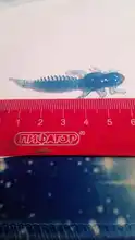 Minnow Swimbait Jigging Worm Larva Soft Lures BEARKING Fishing Artificial Bass-Pike 50mm