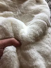 Abrigo de piel de imitación de conejo para mujer, abrigo largo de lujo, tapeta holgada, abrigo grueso y cálido de talla grande, abrigos de felpa para invierno