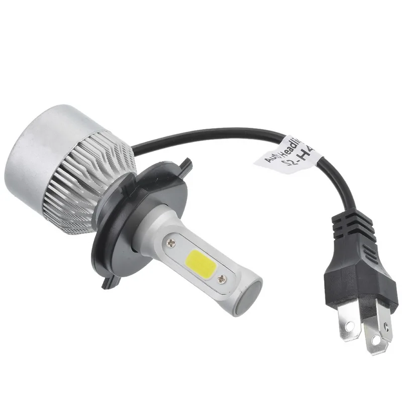 H3; H7; H8/H9/H11; 9005/HB3/H10; 9006/HB4; H4/HB2/9003; HB5/9007 автомобильный S2led головной светильник s Ближний и Дальний светильник - Цвет: H4-HB2-9003