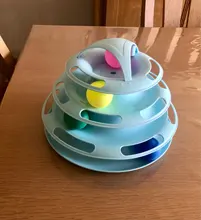 Ball Cat-Toys Play Cat Intelligence Tower-Tracks-Disc Training Amusement-Plate