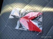 10 unids/set coche pegatina reflectante flecha cinta de advertencia de seguridad pegatina para coche parachoques maletero Reflector peligro cinta estilo de coche