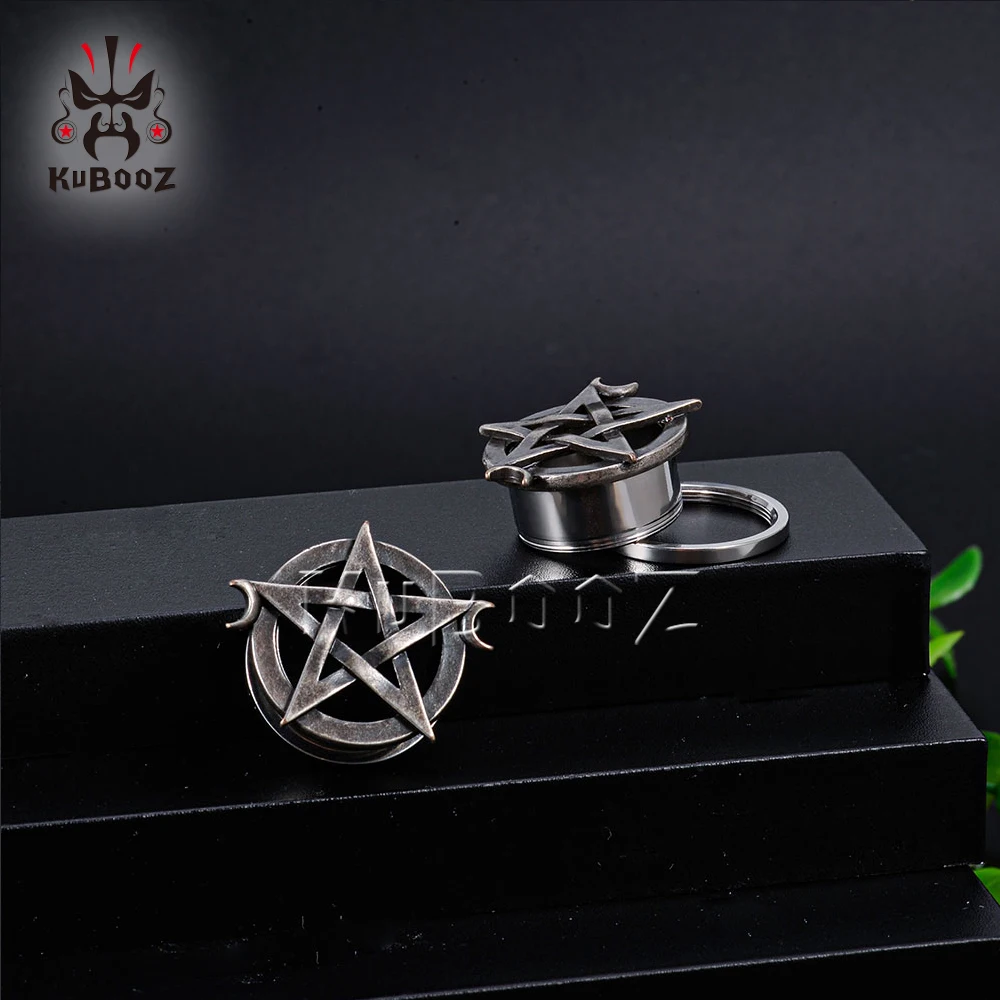 Wholesale Price Stainless Steel Pentagram Star Moon Ear Tunnels Expanders Body Piercing Jewelry Earring Gauges Stretchers 34PCS