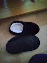 Zapatillas de casa para hombre de talla grande 48, zapatillas de invierno para hombre, zapatos de ante de felpa, calzado perezoso, calcetines suaves y cálidos