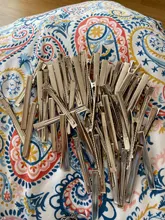 Alligator Clips Hairpins Clamps Cable Lead-Testing Metal 50pcs/Lot 35mm-75mm