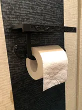 Toilet-Paper-Holder Shelf Towel-Rack Tissue-Box Bathroom Rozin with Zinc-Alloy