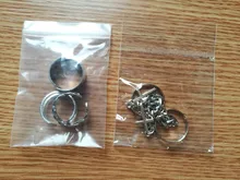 Conjunto de anillos circulares de Metal para mujer, Hiphop/Rock, accesorios de dedo abiertos, anillo de cola de Color plateado, regalo de joyería