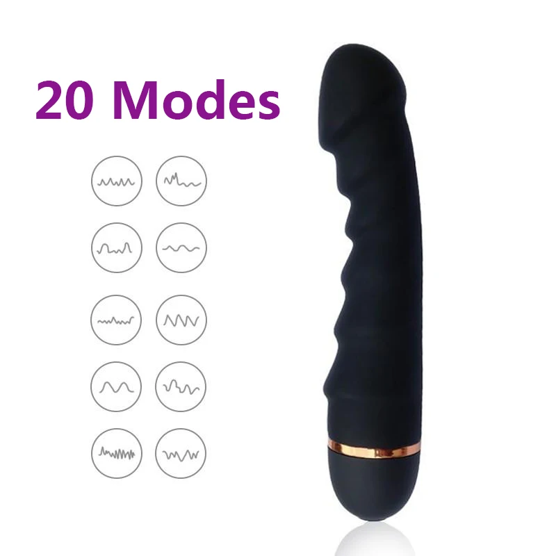 20 скоростей фаллоимитатор вибратор для Для женщин Эротические G Spot Волшебная