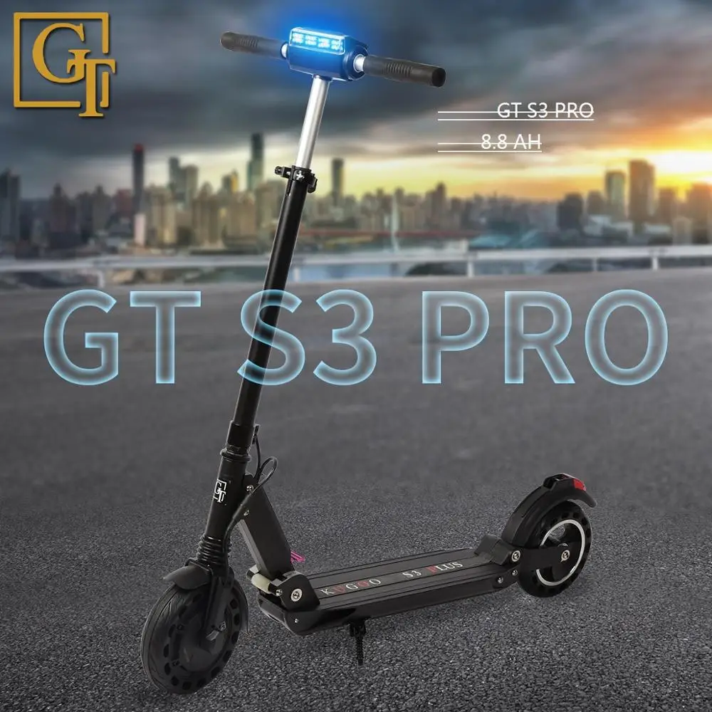  KUGOO S3 prolectric Scooter Samokat Adult 36V 350W Strong powerful Ultralight lightweight long boar