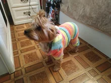 Pajamas Clothing Hoodie Pet-Outfits Puppy-Coat Dog-Jumpsuit Yorkie Fleece Small Winter