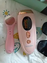 Depiladora láser IPL para mujer, dispositivo de depilación láser permanente de 990000 flashes