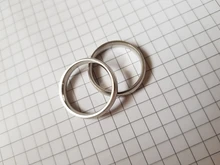 Clásico de 316 de acero inoxidable de titanio boda bandas de color plata anillos para hombres mujer confort ajuste tamaño 5-13 Unisex bague Bijoux