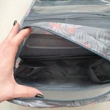 Orgee-Bolsa de maquillaje de alta calidad, bolsas cosméticas colgantes impermeables, bolso de viaje grande para cosméticos, higiene Personal