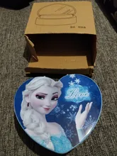 Conjunto de collar y pulsera de princesa Elsa para niños y niñas, caja de regalo de joyería con pinza para el pelo de Frozen 2, regalo de Navidad y vacaciones