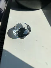 Wardrobe Handles Hardware Drawer Pull Cupboard Glass-Knobs Cabinet-Door Crystal Diamond-Shape