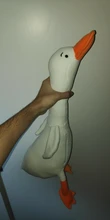 De algodón lindo ganso de peluche juguetes de peluche Animal bebé muñecas acompañantes de confort muñecas almohada nórdica decoración para el hogar