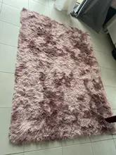 Alfombra gruesa de felpa para sala de estar, alfombrilla de suelo suave para cama de niños, ventana, mesita de noche, decoración del hogar, Alfombra de terciopelo suave