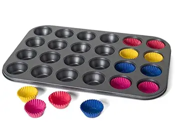 

Abedulart-mould Set 24 cavities and 96 capsules for Cupcakes (45 CM)