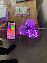 Bluetooth LED Strip Light SMD 5050 RGB led ribbon Flexible Waterproof LED Light 5M 10M