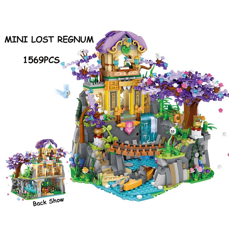 LOZ Новый мини-конструктор Потерянный дом Модель Строительный блок креативный 790