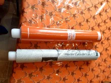 Papel para pared autoadhesivo de PVC, con película decorativa en color blanco perla, papel tapiz impermeable para armarios de cocina y renovación de muebles