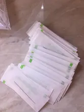 Agujas desechables esterilizadas para tatuaje profesional, 1RL, para máquina de lápiz para tatuaje de cejas, máquinas de maquillaje permanente, 0,35x50mm, 50 Uds.