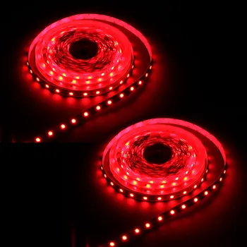

LE LED strip, string lights, 12V 5m 60 LED SMD 5050, 72W 648Lm red Color not waterproof {2 rolls}
