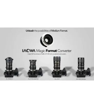 US $474.25 LAOWA MAGIC MFC Adapter CANON EF To FUJIFILM GFX