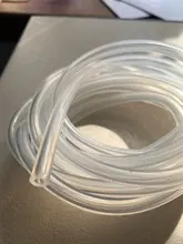 Tubo de silicona transparente translúcida para cerveza, manguera de leche de alta calidad de 1M/5M, Flexible, de goma suave y segura, creativa