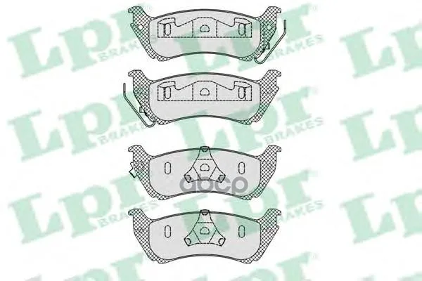 Колодки Тормозные Mercedes W163 Ml 230-500 98-05 Задние Lpr 05p1065 Lpr арт. 05P1065