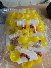 Nipple Drinkers Feeding-Tools Chicken-Waterer-Ball Hanging-Cups Farm 25pcs Durable