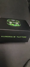 Fuente de alimentación de tatuaje Aurora 2, suministro de energía LCD Digital con adaptador de corriente, Mini panel táctil Led, suministros de tatuaje