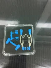 Dental transversal contorno Clip con resorte de Metal dientes de dentista matriz herramientas de anillo de instrumento de laboratorio