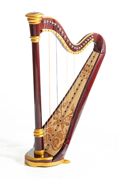 

Mlh0023 Iris harp 21 string (a4-g1), color mahagoni glossy, resonance harps