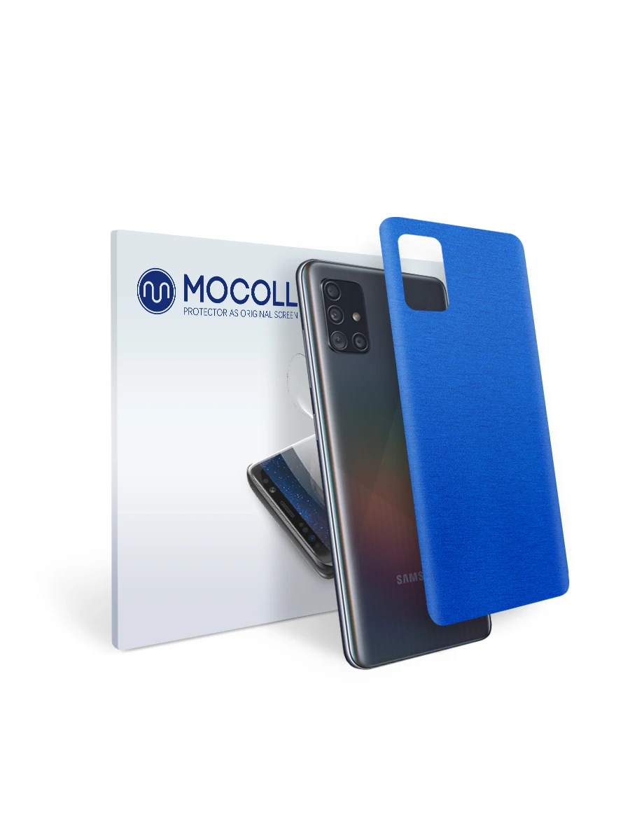Пленка защитная MOCOLL для задней панели Samsung GALAXY J4 Core 2019 Металлик синий |