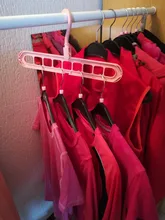 Clothes hanger closet organizer Space Saving Hanger Multi-port clothing rack Plastic