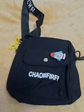 Bolso de hombro de Color puro para mujer, bandolera de lona con cremallera del bolso