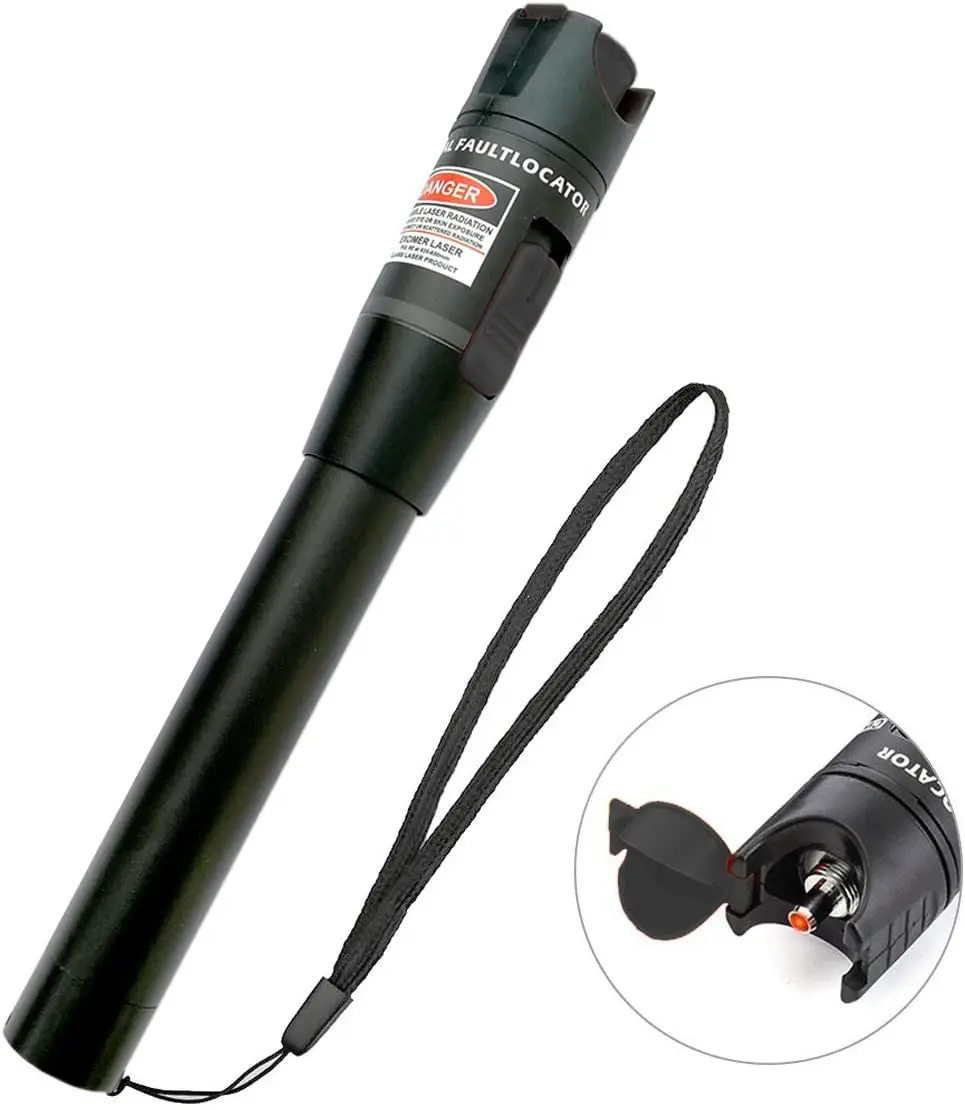 

Locator 50mw VFL Visual-Fault Fiber-Optic Optical-Laser-Pen Ftth-Tool 650nm 50km