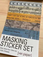 Corea papelería de mano pegatina para libros Set de pegatinas Diy diario etiqueta adhesiva para útiles escolares