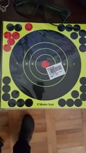 10 Uds. Splatter Flower objetivo colorido 8 pulgadas objetivos pegatinas metas para 2020 gran oferta Shoot Target adhesivo reactividad objetivo Shoot Target dianas para tiro al blanco