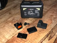 Mira holográfica de Metal para caza, visor de punto rojo RMR, colimador, reflejo Glock, compatible con Weaver carril de 20mm, Airsoft