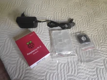 Raspberry Pi 3 Modelo B Plus Kit con WiFi y Bluetooth + 3A adaptador de corriente + carcasa de acrílico + refrigerador + Cable para Raspberry Pi 3B +
