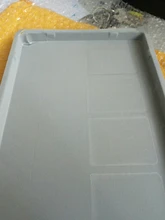 Tablero de cuentas aterciopeladas para fabricación de joyas, bandeja organizadora de Diseño Artesanal, accesorios de herramienta de medición, color gris