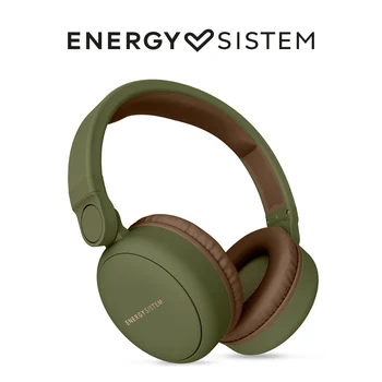 

Energy Sistem Headphones 2 Bluetooth Green (Bluetooth headset Over-Ear, 180 ° foldable, long Battery Life, Audio-In)-Green