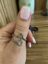 DoreenBeads-anillos de moda para hombre, Color plata, aleación de acero, estilo pulpo Vintage, Patrón Irregular, accesorios, 1 ud.