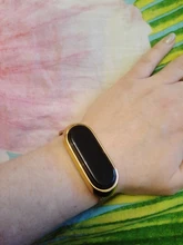Correa de Metal para Xiaomi Mi Band 4 3 5, repuesto de pulsera de acero inoxidable sin tornillo