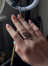 DoreenBeads-anillos de moda para hombre, Color plata, aleación de acero, estilo pulpo Vintage, Patrón Irregular, accesorios, 1 ud.