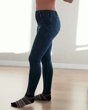 Pantalones vaqueros para mujer, Jeans femeninos de Color negro, pantalones elásticos ajustados para mujer, de talla grande