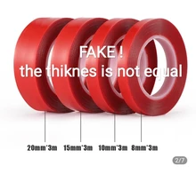 Sticker Double-Sided-Tape Transparent Silicone Adhesive High-Strength Ce for Car No-Traces