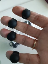 Funda para el dedo de tambor, cubierta de tambor de lengüeta de acero, alta calidad, entrega rápida, 4 Uds., funda para el dedo